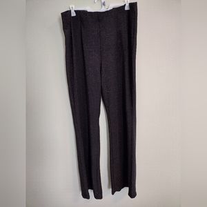 NWOT Torrid 3T Black And Silver Lurex Pants